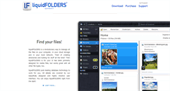 Desktop Screenshot of liquidfolders.net